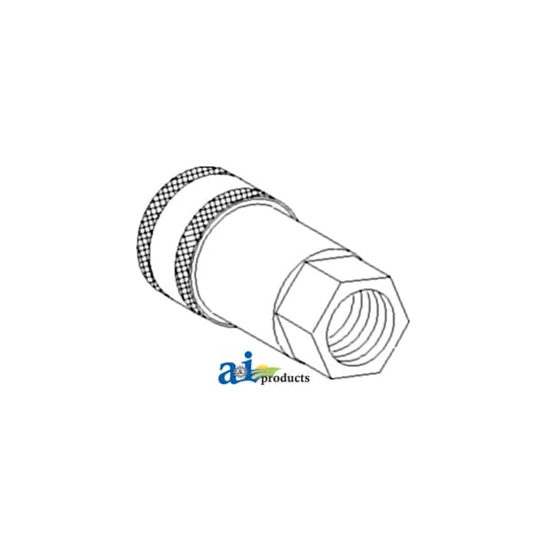Coupler, Hydraulic Female 4" x6" x1"